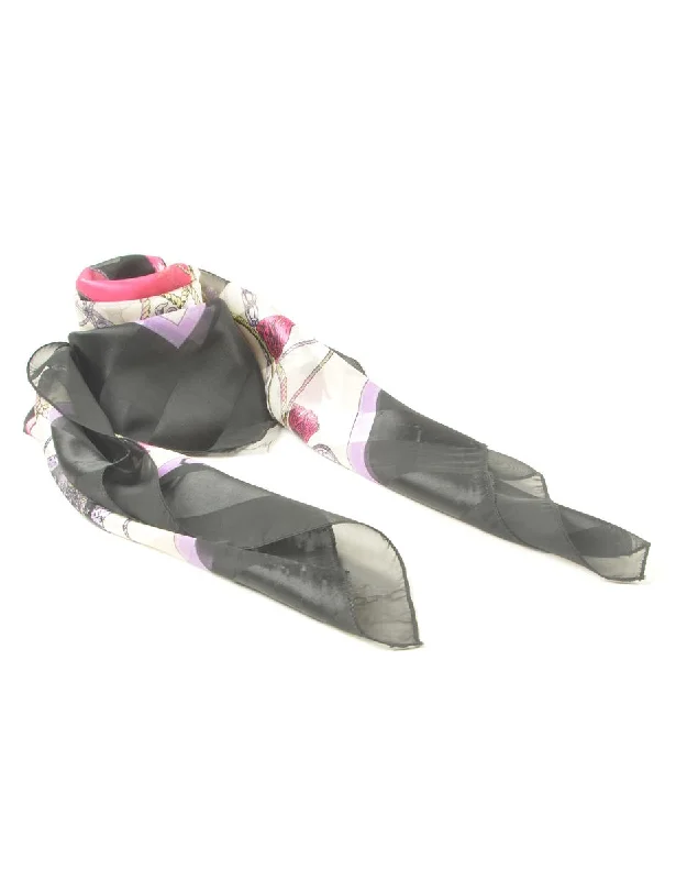 Closeout chic outerwearNovelty Print Head Scarf - XL