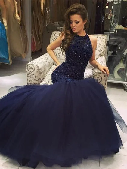 Sale Event Mermaid Prom Dresses Halter Sleeveless Long Sexy Beading Chic Sparkly Prom Dress JKL1186 Sale Event Mermaid Prom Dresses Halter Sleeveless Long Sexy Beading Chic Sparkly Prom Dress JKL1186