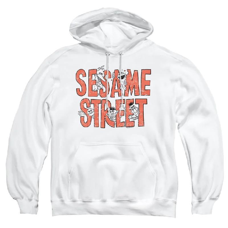 Final Clearance urban street hoodieSesame Street In Letters - Pullover Hoodie