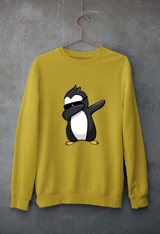 breathable workout hoodieDab Penguin Unisex Sweatshirt for Men/Women