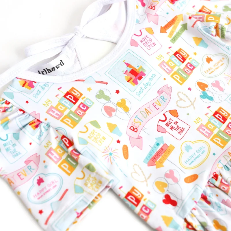 Today’s Deal form-fitting dressBest Day Ever Twirl Dress - White