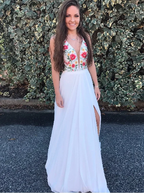 Super Bargain Chic Prom Dresses A Line Criss-cross Straps Embroidery Long Red Prom Dress JKL946 Super Bargain Chic Prom Dresses A Line Criss-cross Straps Embroidery Long Red Prom Dress JKL946