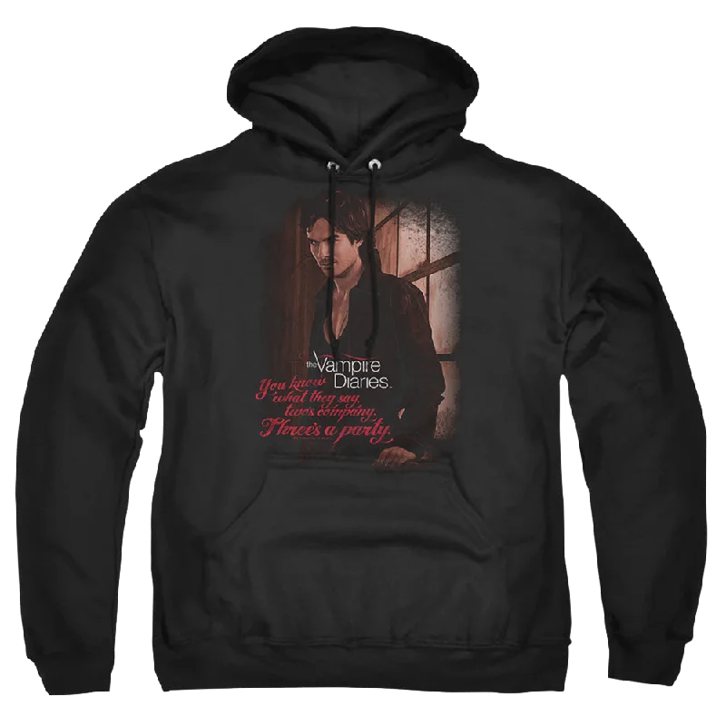 Extra Discounts stylish hoodieVampire Diaries, The Threes A Party - Pullover Hoodie