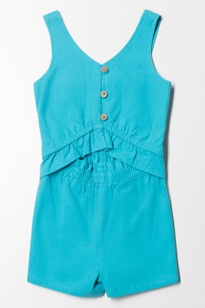 Limited Edition fitted bodycon dressShort Jumpsuit Blue
