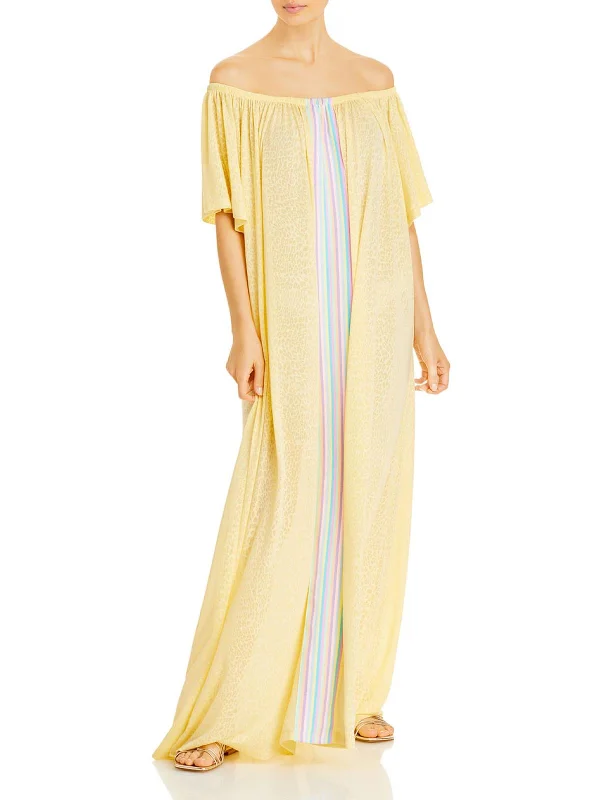 Super Savings fitted cocktail dressWomens Sheer Long Maxi Dress