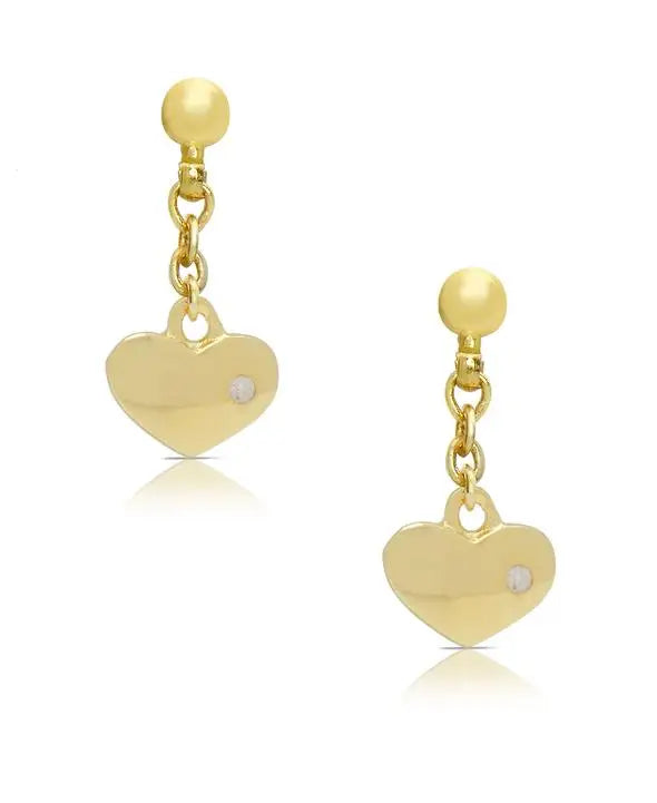 sleek dressLily Nily Heart Dangle Earrings