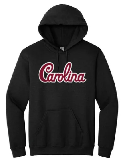 cozy winter jacketSouth Carolina Gamecocks Script Hoodie- Adult/Black