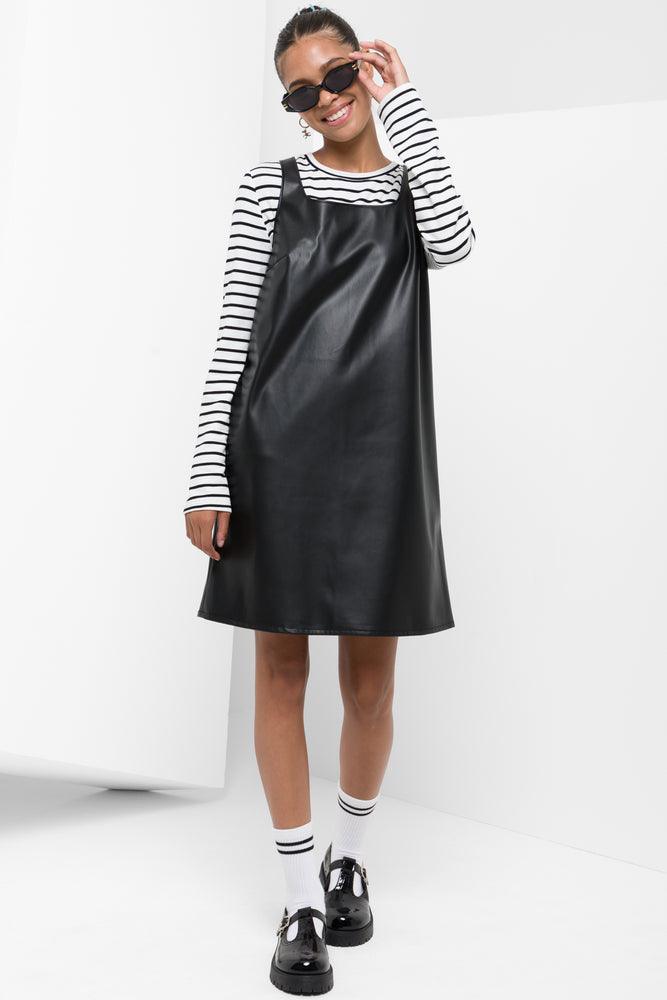 YEAR-End Sale casual dressDress Black