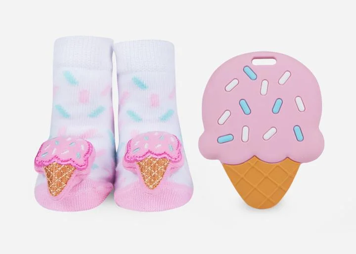 Buy More, Save More pleated dressWaddle Ice Cream Teether Set