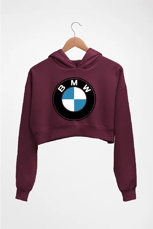 minimal hoodieBMW Crop HOODIE FOR WOMEN