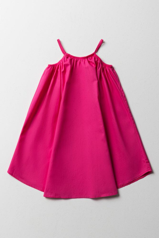 Friends and Family Sale party-ready dressHalterneck Tent Dress Pink