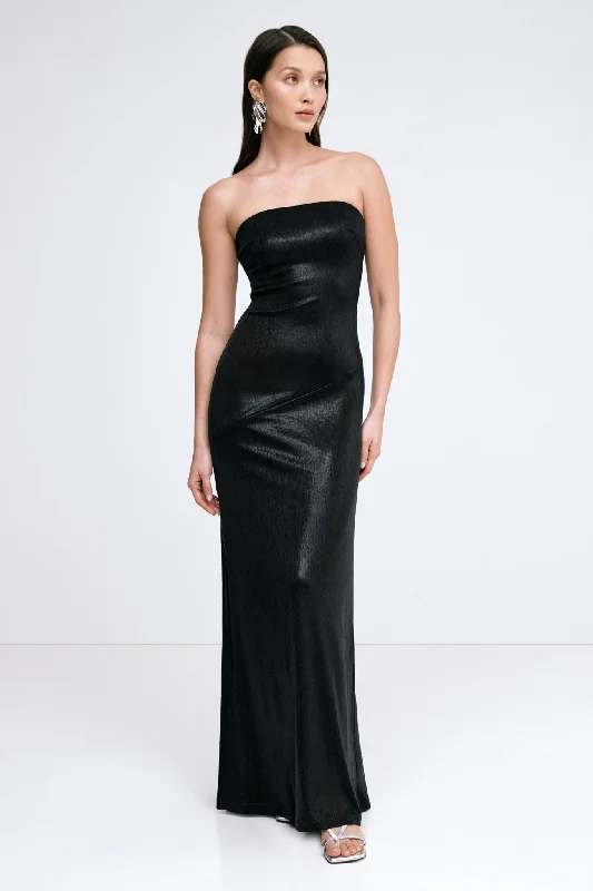 Stock Up and Save long-sleeve floral dressCiel Gown