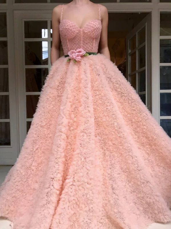 Today’s Special Chic Prom Dresses with Pockets Beading Sparkly A Line Lace Long Pink Prom Dress JKL1210 Today’s Special Chic Prom Dresses with Pockets Beading Sparkly A Line Lace Long Pink Prom Dress JKL1210