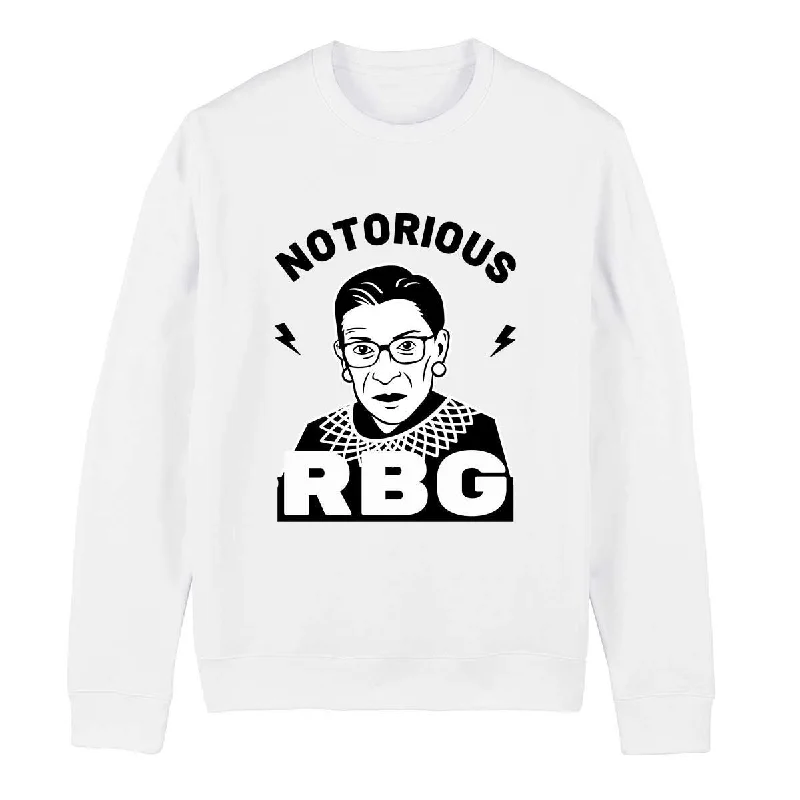 Savings Galore breathable workout hoodieNotorious RBG Feminist Sweatshirt