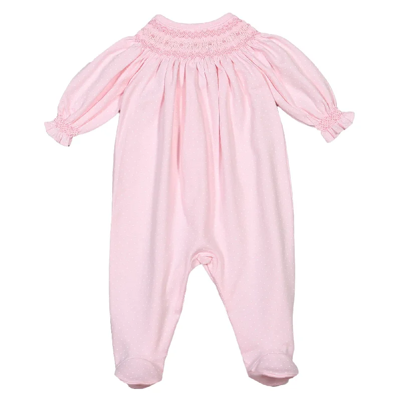 While Supplies Last casual knit dressSmocked Bishop Footie