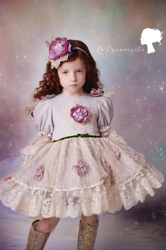 Closeout puff sleeve dressForest Fairy
