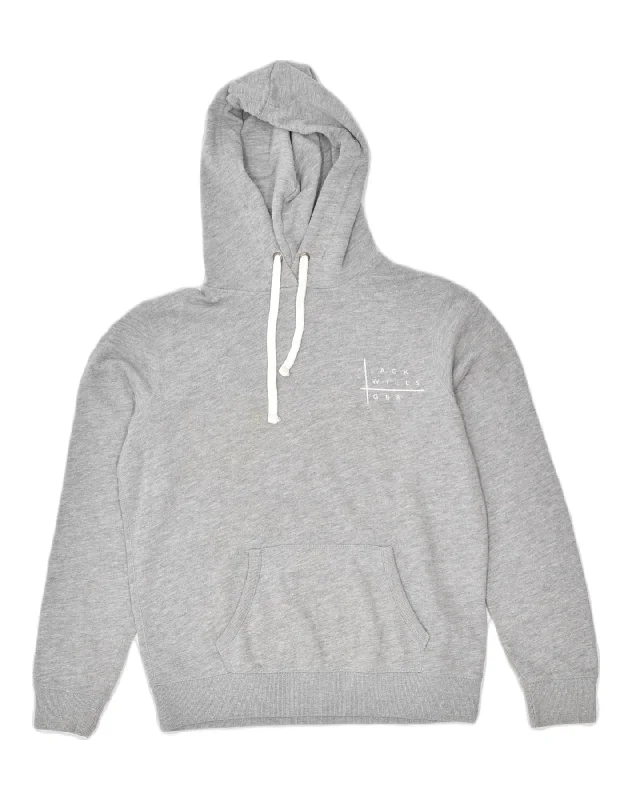 Bonus Savings cool hoodieJACK WILLS Womens Oversized Hoodie Jumper UK 12 Medium Grey Cotton