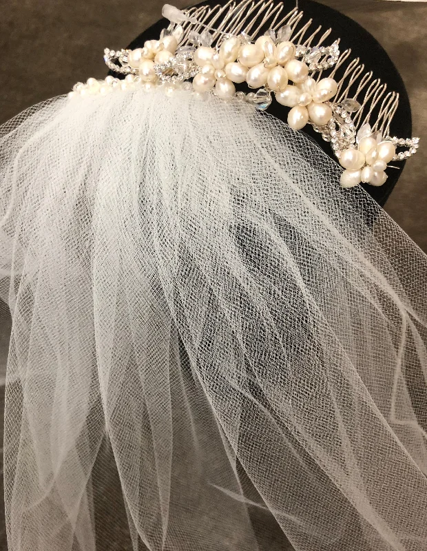 Crazy Deals floral midi dressCommunion Headpiece