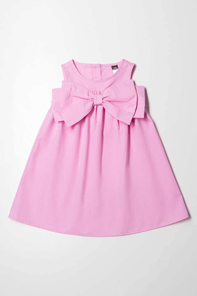 Holiday Sale t-shirt dressA-Line Bow Dress Pink
