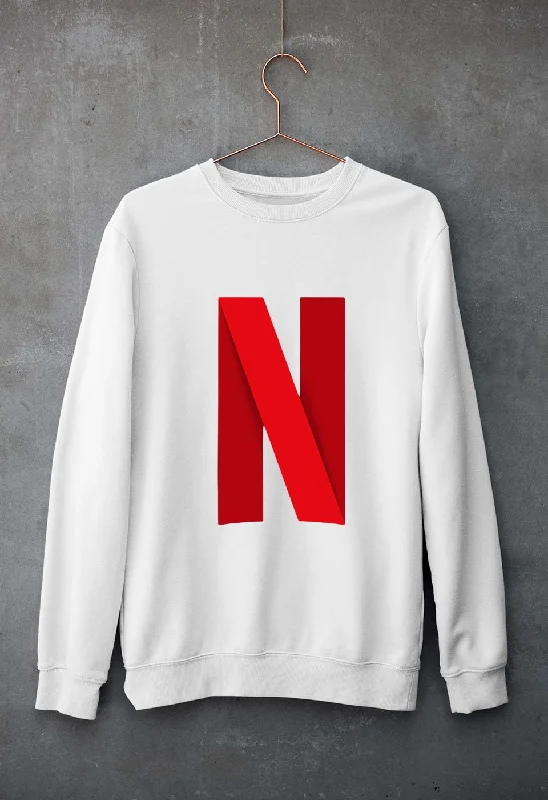 fashionable workout wearNetflix Unisex Sweatshirt for Men/Women