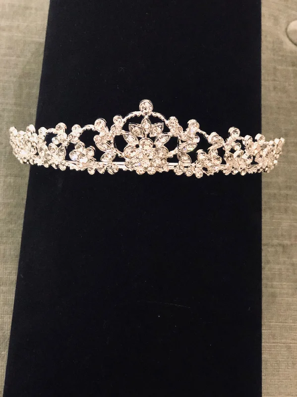 Weekend Special floral wrap dressCrystal Tiara