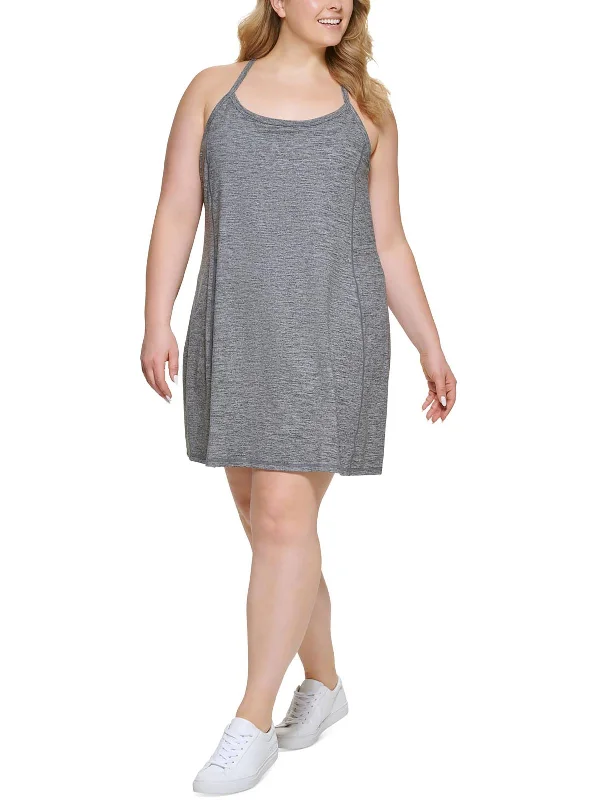 Value Deals winter dressPlus Womens Knit Tank Athletic Dress