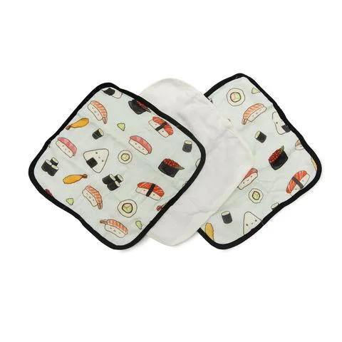 Must-Have Deals modern dressSushi Washcloth Set