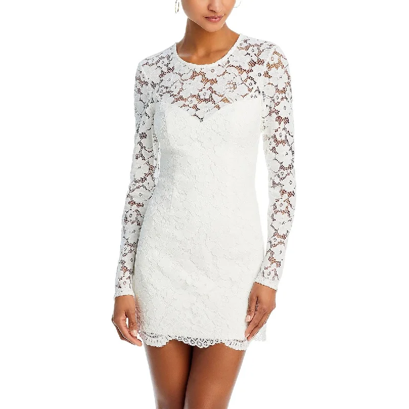 wrap dressBardot Womens Breelan Lace Floral Cocktail And Party Dress