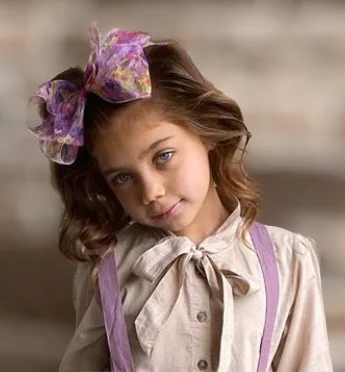 Savings Alert tiered dressJumbo Floral Headband