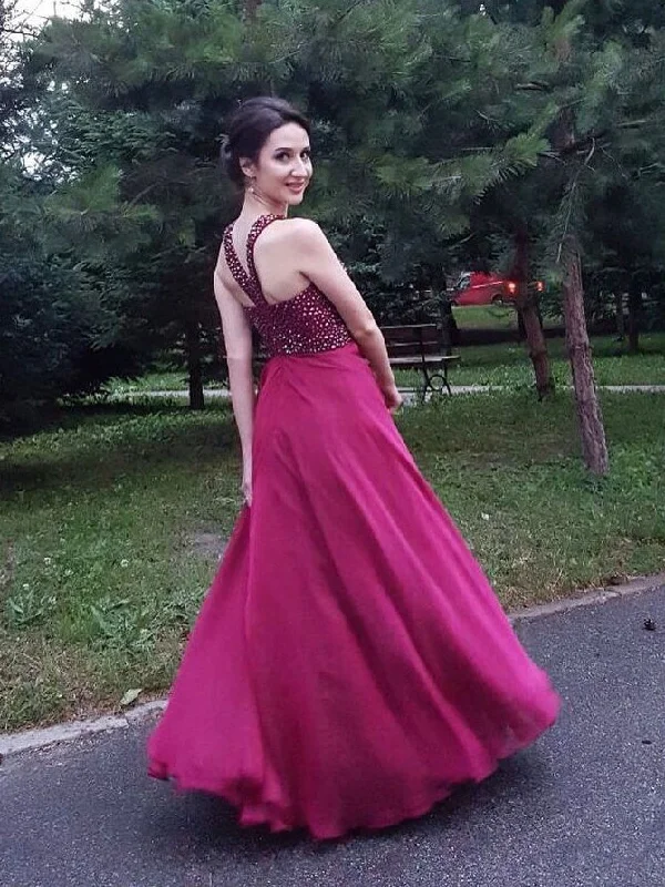 Huge Discounts Chic Prom Dresses A-line Halter Flowy Prom Dress Long Evening Dress JKL923 Huge Discounts Chic Prom Dresses A-line Halter Flowy Prom Dress Long Evening Dress JKL923