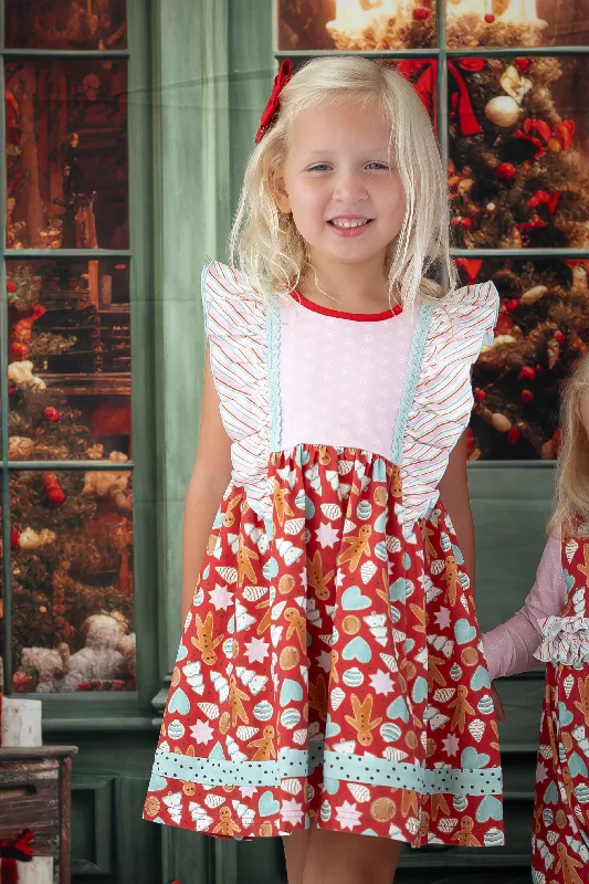 Price Fest elegant maxi dressMerry Gingerbread Moments Ruffle Dress
