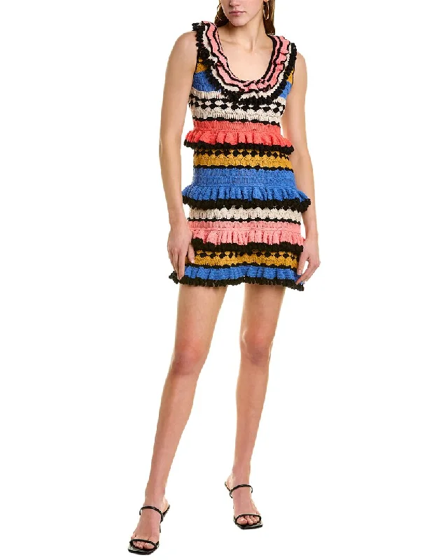 Don't Wait winter dressZimmermann Tiggy Frill Mini Dress