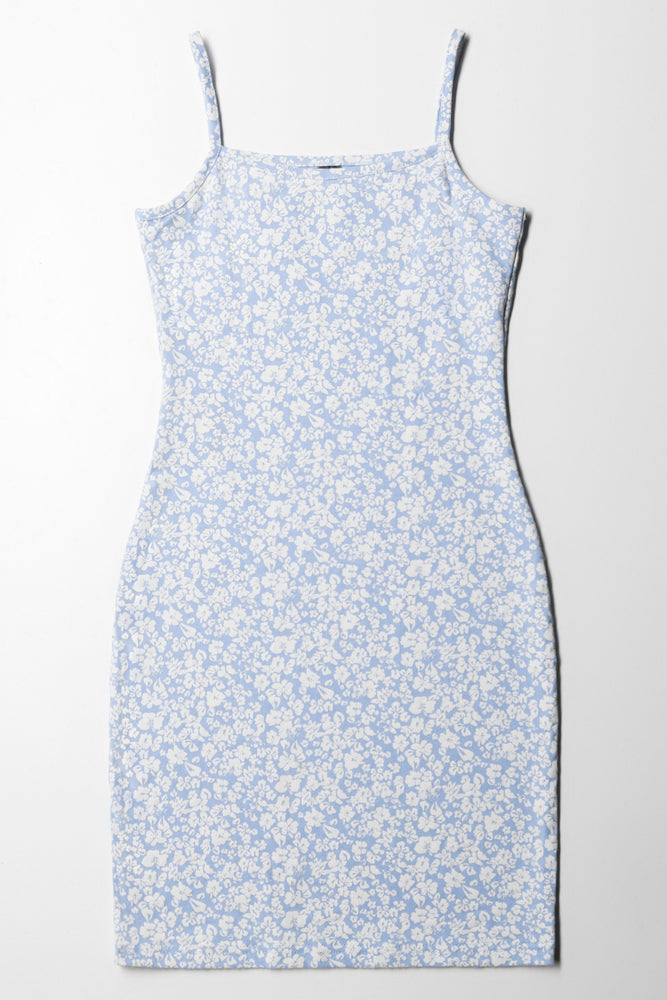 Weekend Deal oversized dressSleeveless Dress Blue