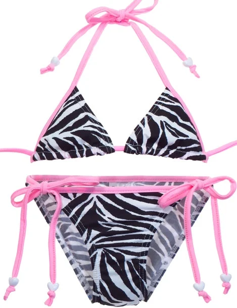 Massive Deals trendy wrap dressZebra Bikini
