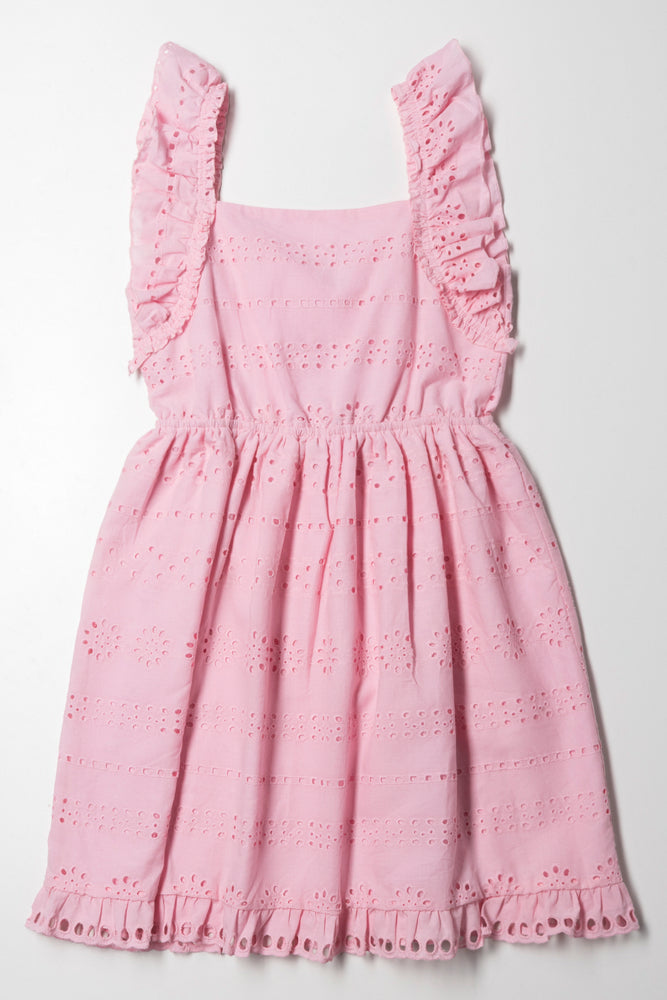 Buy Now sleek midi dressAnglaise Dress Pink
