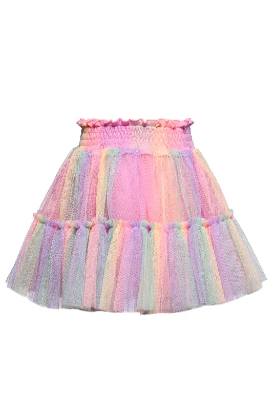 bodycon dressRainbow Mesh Tutu Skirt