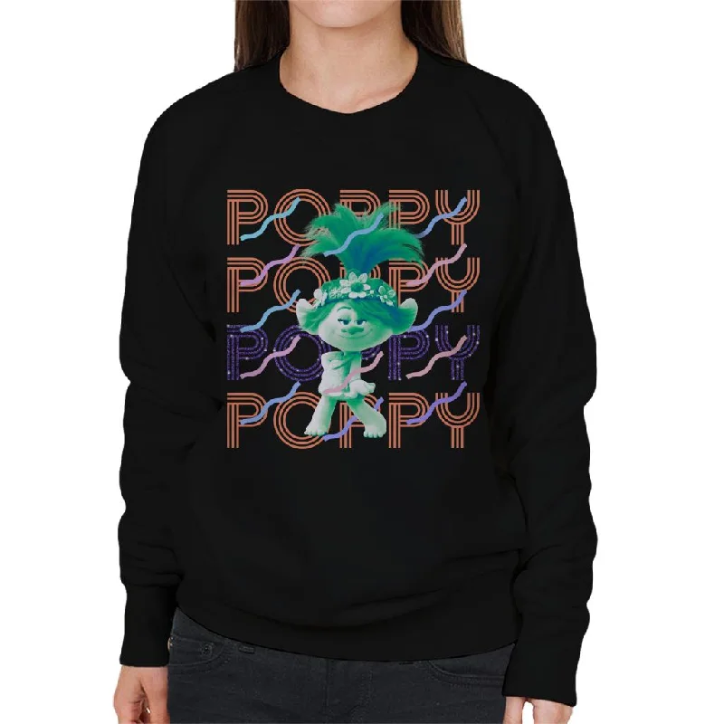 premium athletic sweatshirtTrolls Poppy Queen Of The Pop Women's Sweatshirt