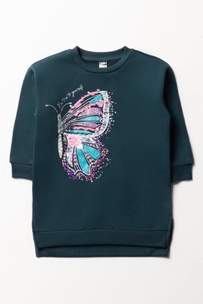 Friends and Family Sale boho dressButterfly Dress Dark Teal
