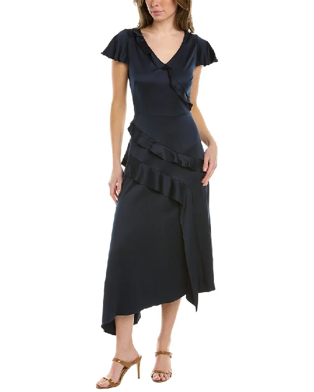 Super Savings printed dressAdrianna Papell Flutter Sleeve Midi Dress