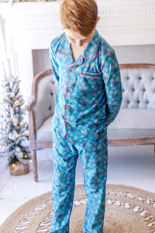 Savings Galore structured dressBoys Snowflake Forest Fun Lounge Set