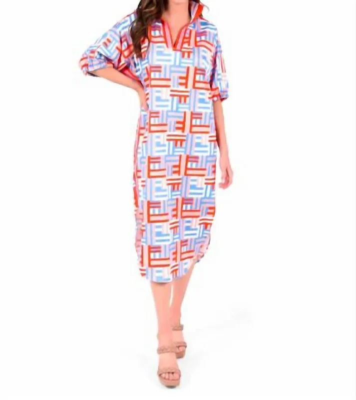 modern dressPoppy Caftan In Grosgrain