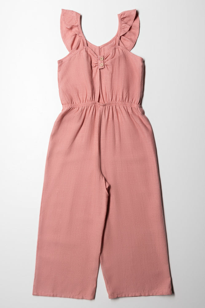 Anniversary Sale bodycon dressLurex Jumpsuit With Cut Out Detail Rose Pink