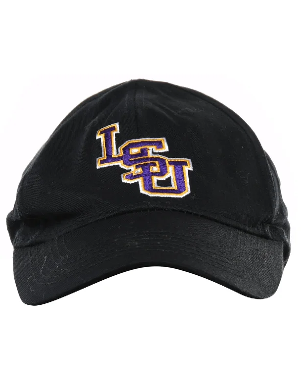 Big Discounts stylish lightweight coatBlack Embroided Cap - XS