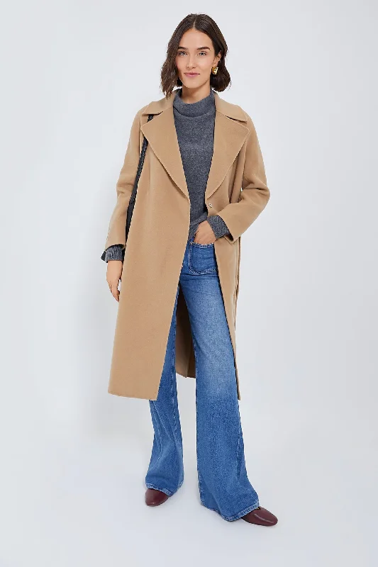 Deal Frenzy wool coatBeige Manu Coat