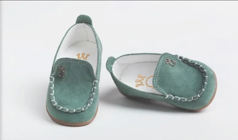 wrap dressBoys Mint Suede Loafer