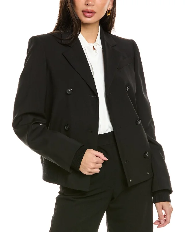 Markdowns puffer jacketSportmax Fascia Wool Jacket