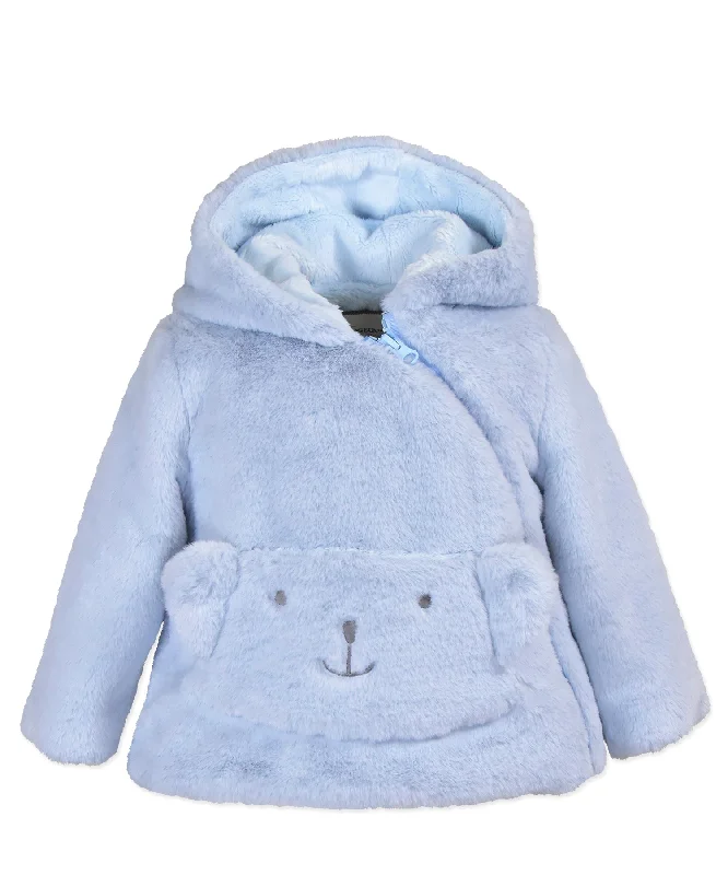 sleek midi dressBaby Blue Bear Jacket