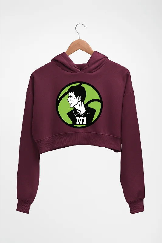 Today's Special lightweight hoodieNovak Djokovic Crop HOODIE FOR WOMEN