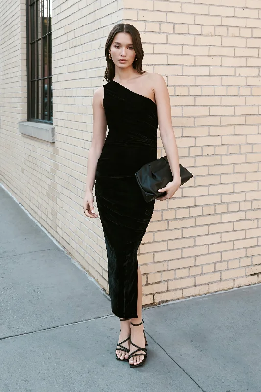 Exclusive Savings floral midi dressKathleen Velvet Dress