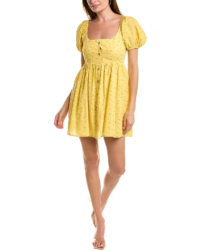 Time-Limited Offer chic slip dressLine & Dot Hailee Floral Mini Dress